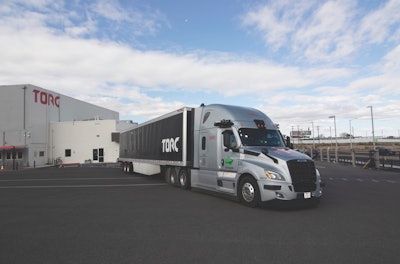 Torc autonomous truck