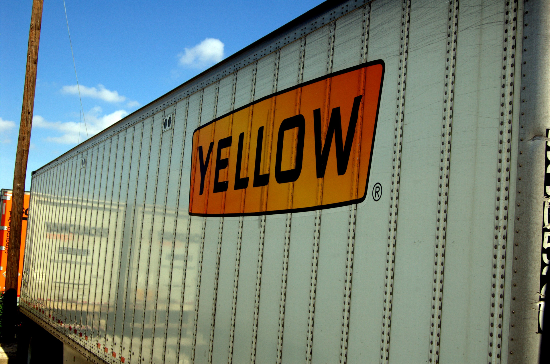 yellow trailer
