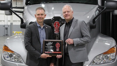 Kenworth T680 Signature Edition presentation to Heartland