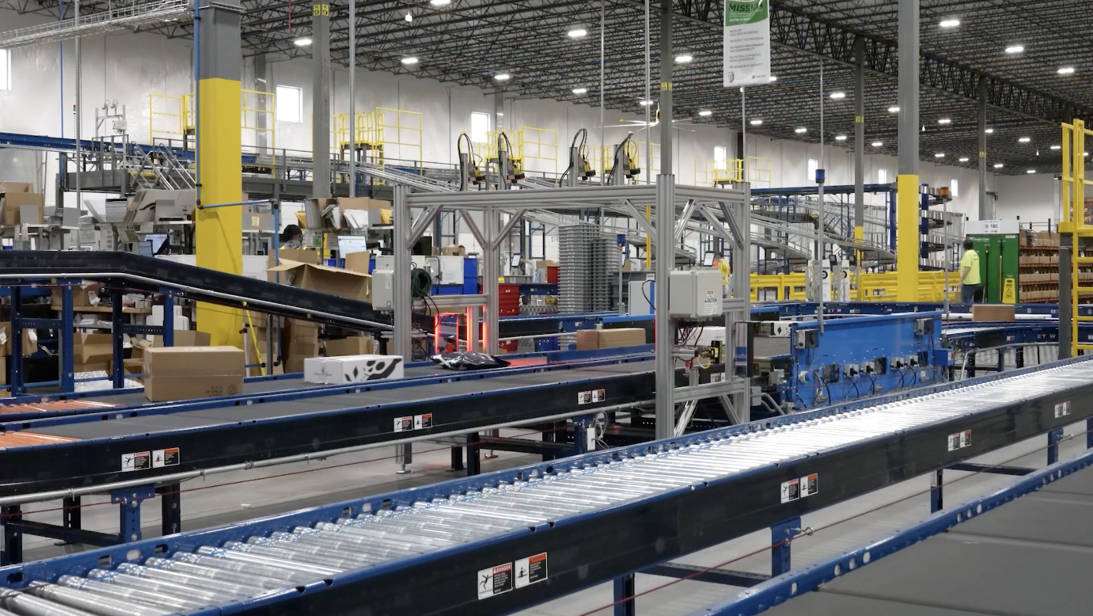 Saddle Creek conveyor