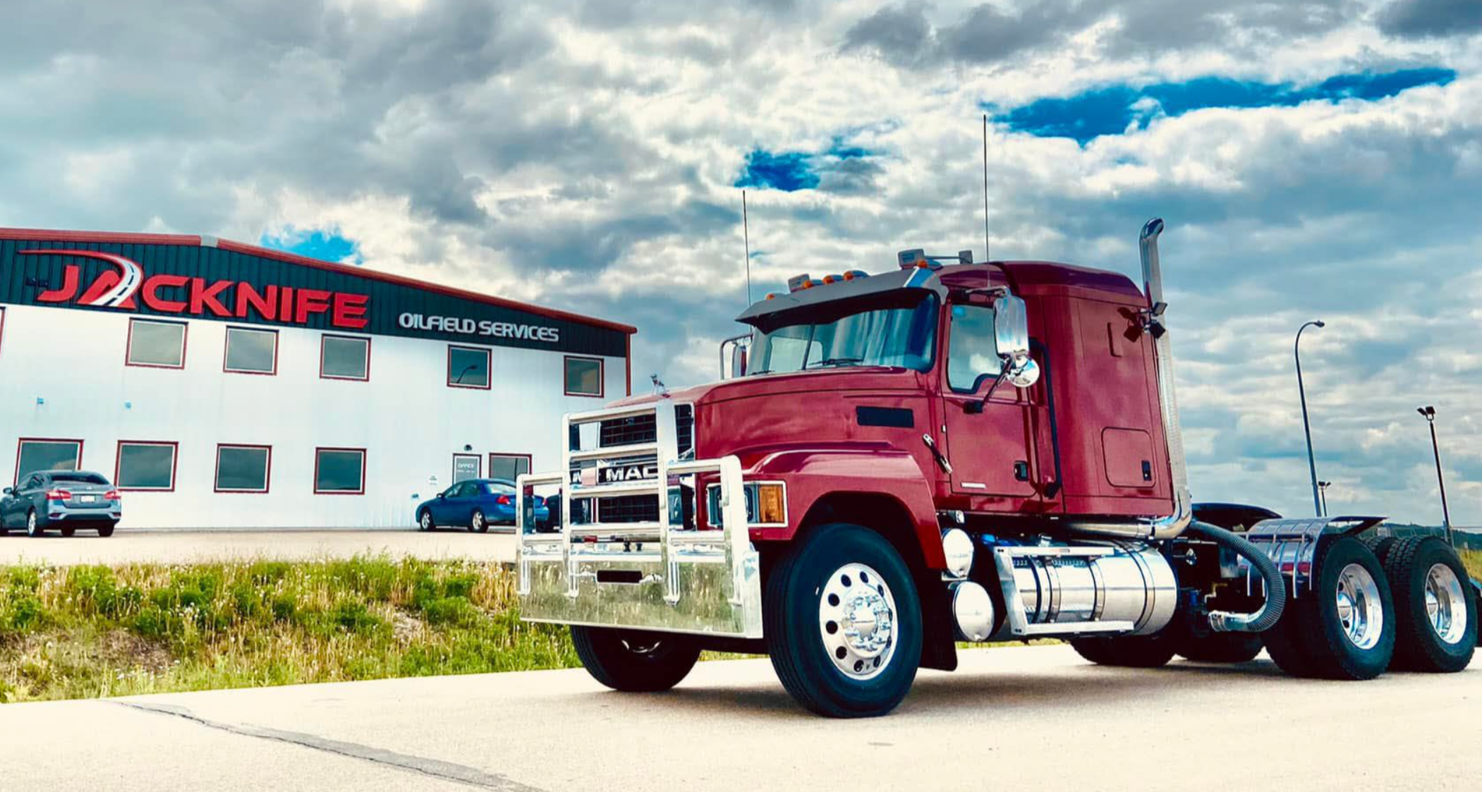 Jacknife Oilfield Services truck