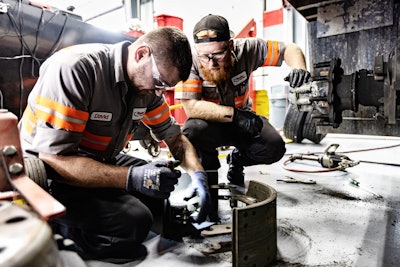 Ryder diesel technicians