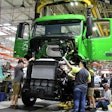 Volvo Trucks Manhattan Beer First Volvo VNR Electric on Production Line