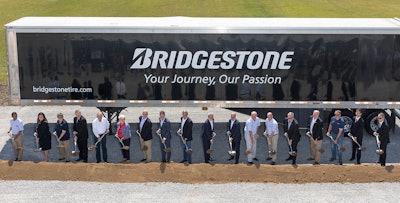 Bridgestone Warren, Tennessee, plant expansion groundbreaking