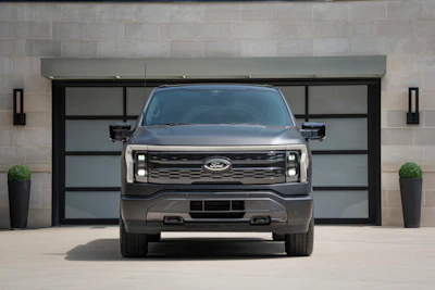 F 150 Lightning Platinum Black Front