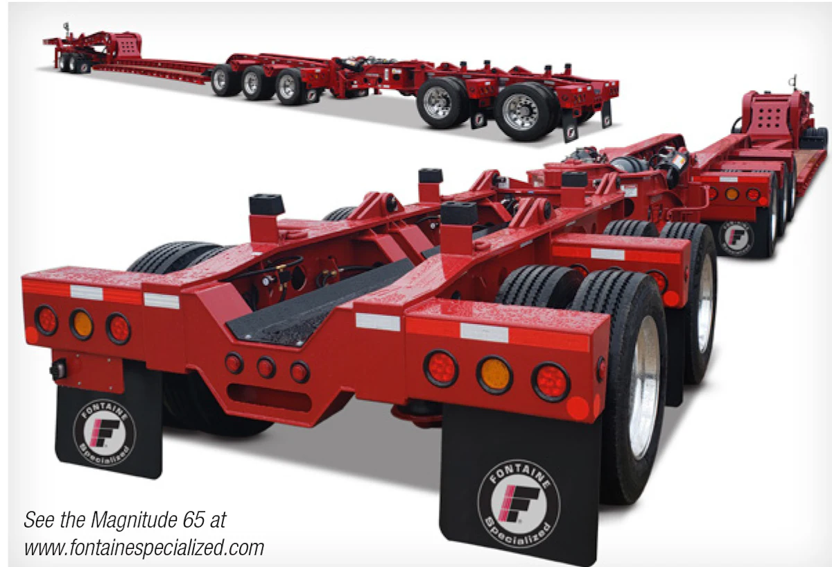 Fontaine's new Magnitude 65 lowbed trailer - Vimarsana News