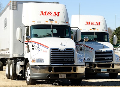 M&M Transport trucks