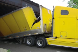 Low clearance accident