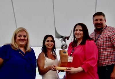 J.B. Hunt Wreaths Across America award