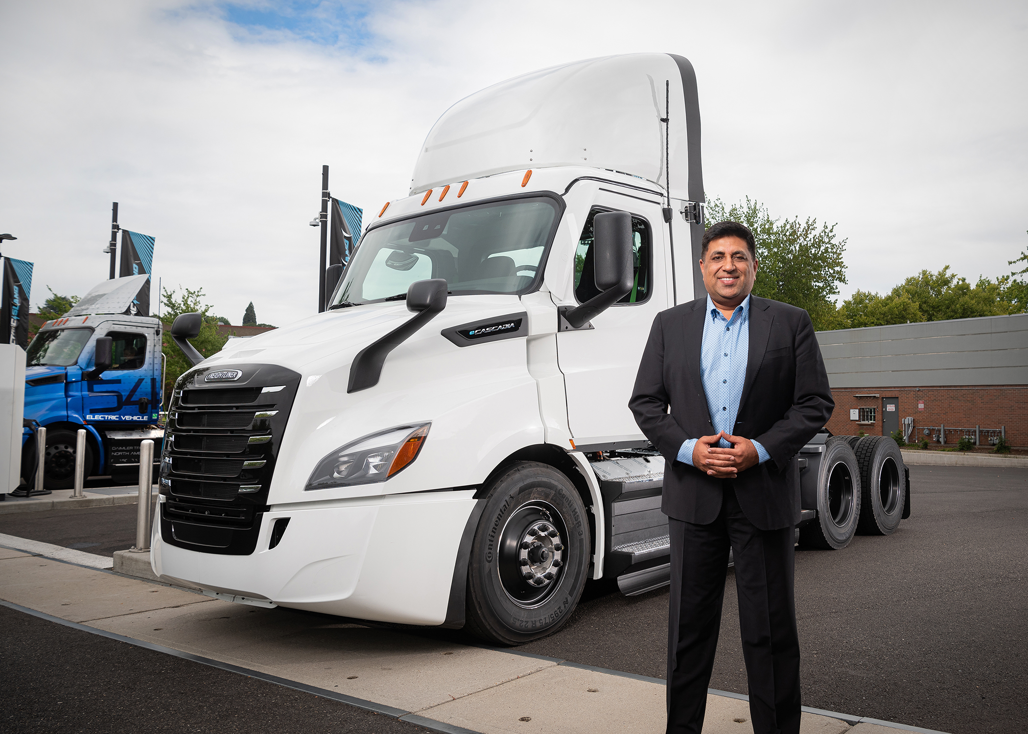 Rakesh Aneja, head of eMobility at Daimler Trucks North America