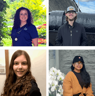 Transervice scholarship recipients