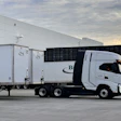 Nikola fuel cell truck and Biagi Bros. trailer