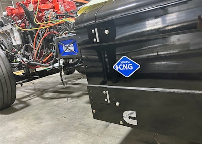 Starship 3.0 is equipped with 120 diesel gallon equivalent of natural gas, enough for roughly 600 miles between refuels. Refueling is about a 15 minute process.