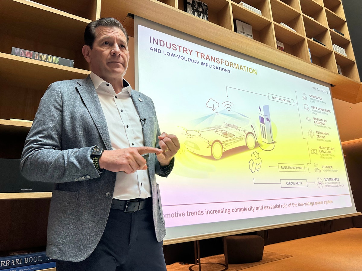 Clarios develops new battery technologies for deeper vehicle integration