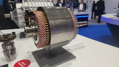 The I2SM concept provides a compact, powerful alternative to permanent e-drive motors for passenger car and commercial vehicle applications.