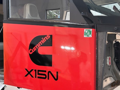 There's no doubt about what powerplant lies under Starship 3.0's carbon fiber nose.