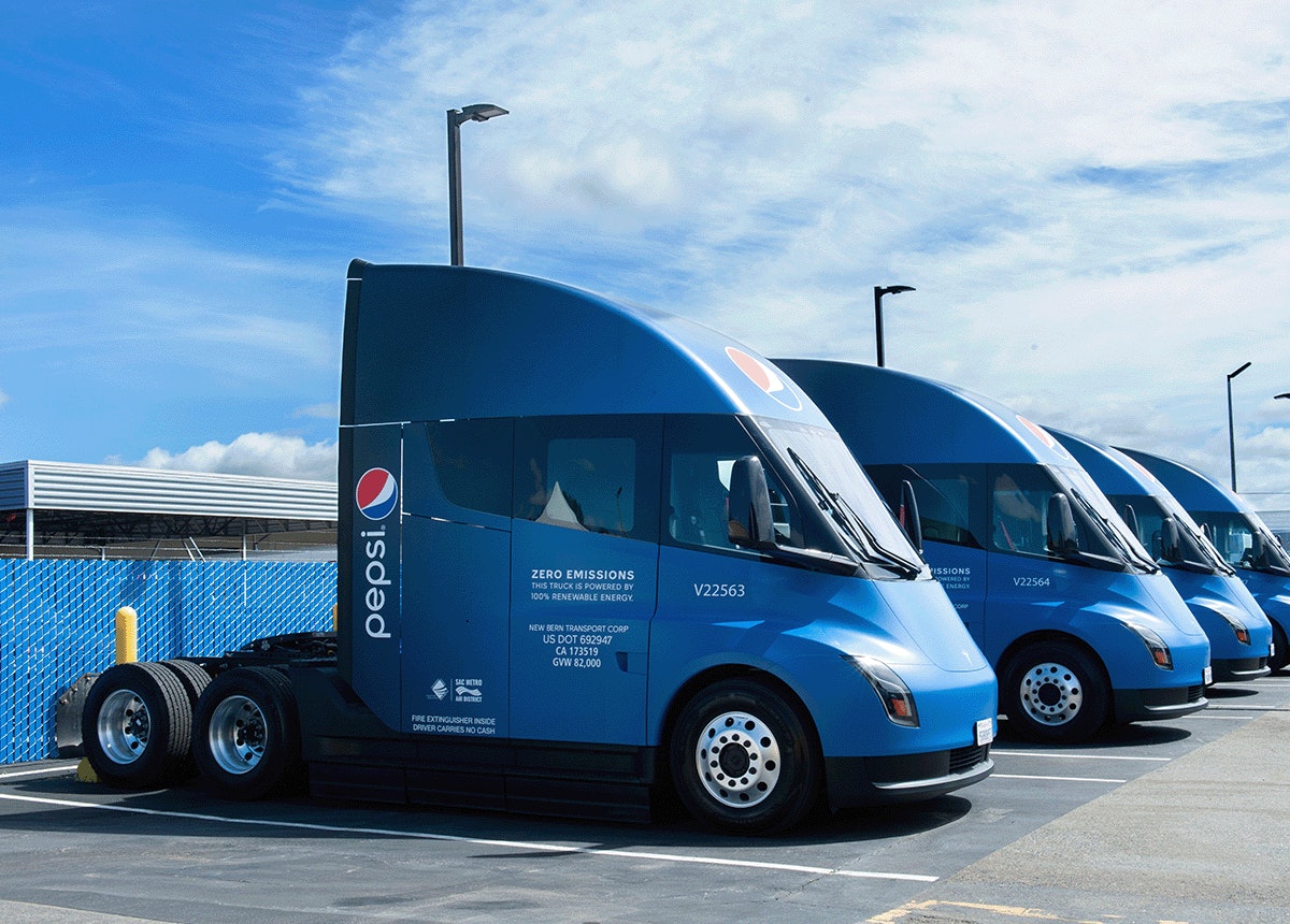 Pepsi tesla semi discount