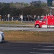 speeding trucks on highway