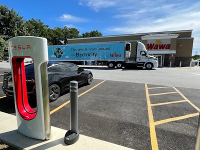 Wawa Penske EV partnership