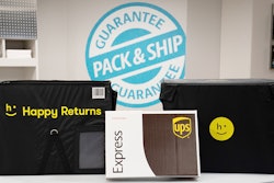 UPS Happy Returns box