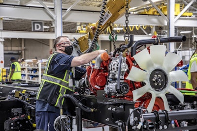 Mack MD production line