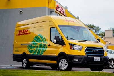 DHL electric E-Transit