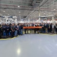 Ribbon cutting at Huntsville Navistar plant