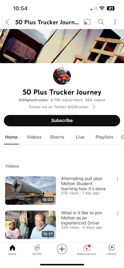 50 Plus Trucker Journey