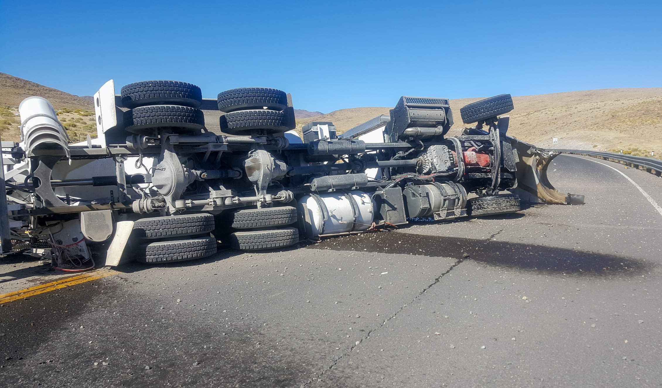 truck rollover