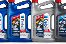 Delo oil bottles