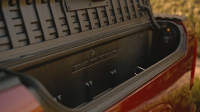 RamBox cargo management system on Ram 1500 truck