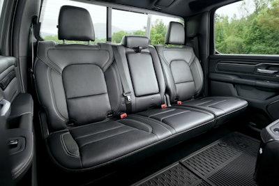 2025 Ram 1500 rear seat