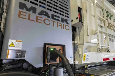 Mack Electric charging