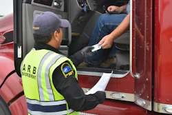 Carb enforcement of trucking rule