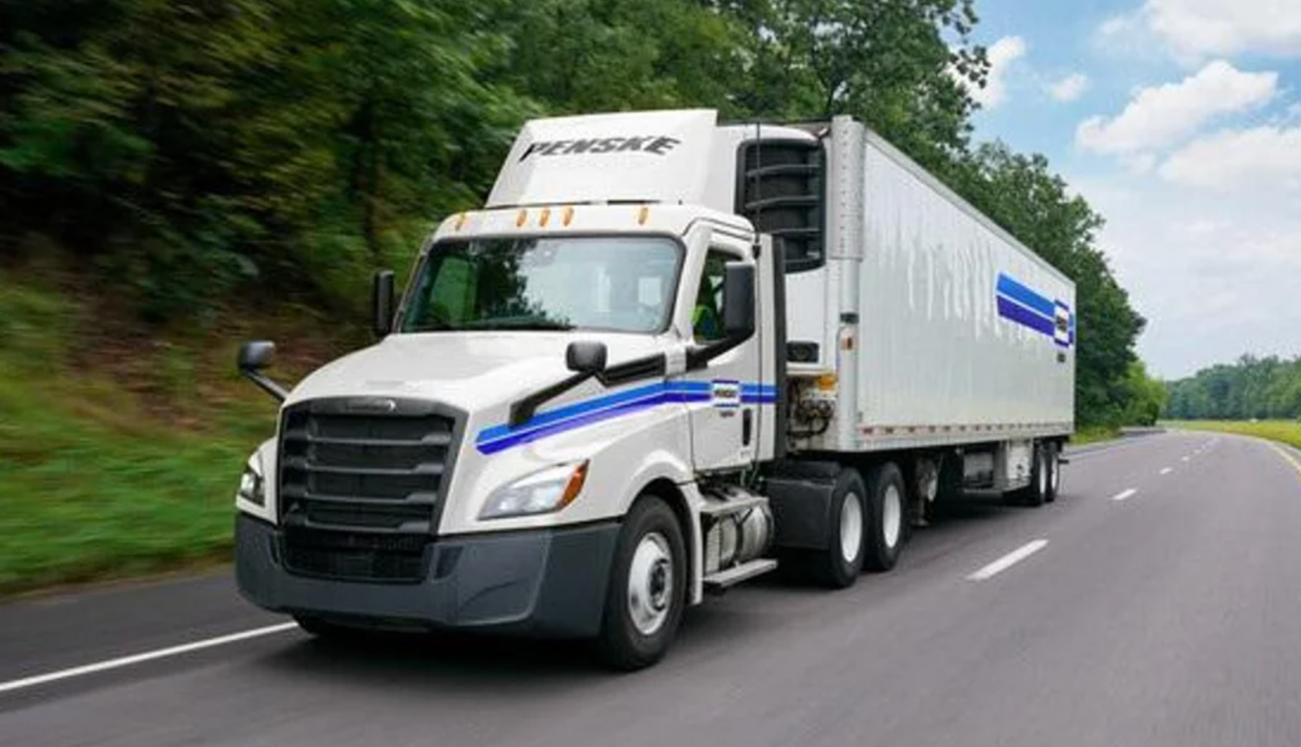 Penske Logistics truck
