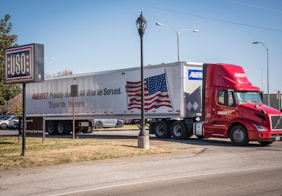 Averitt Express delivery to USO