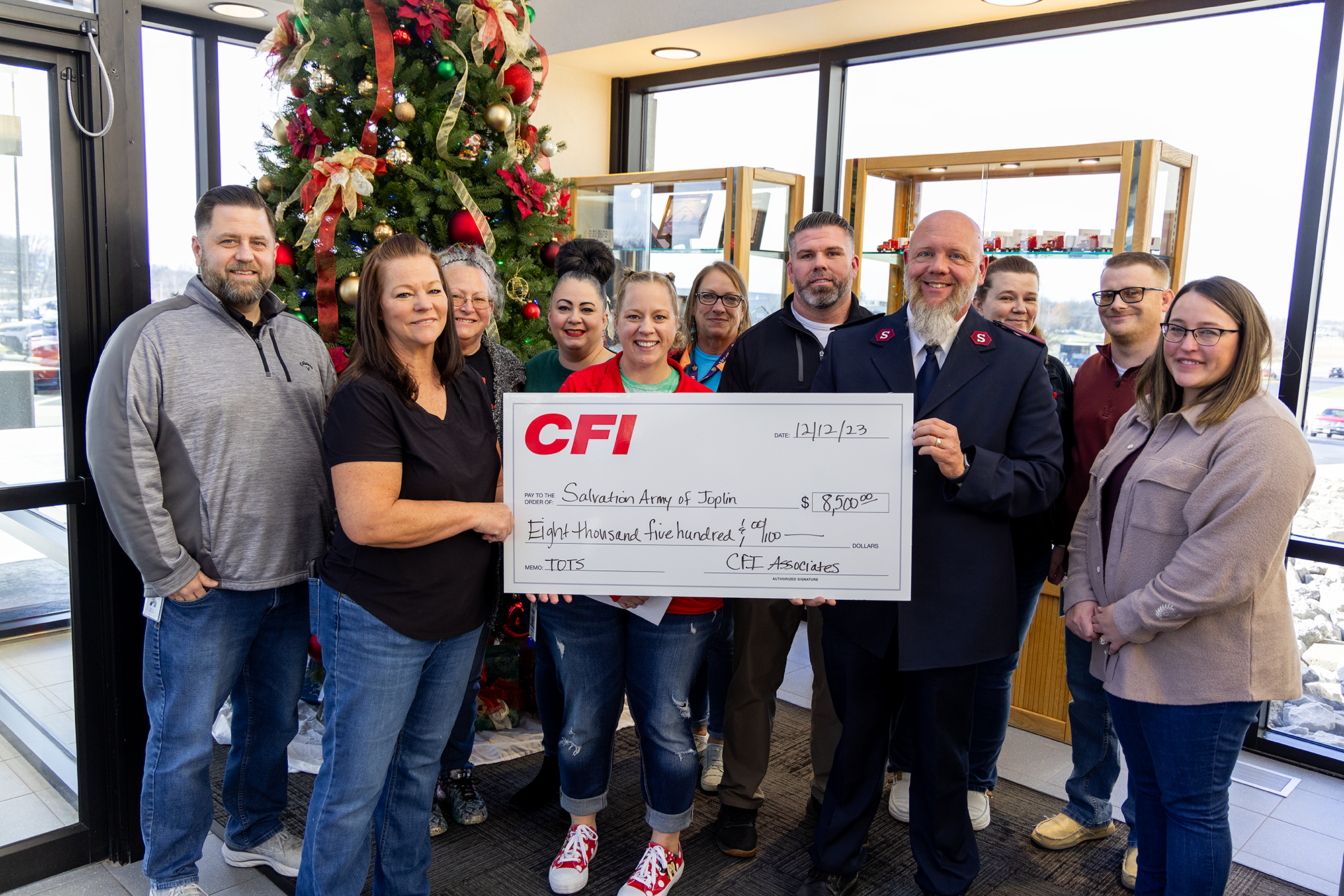 CFI donation