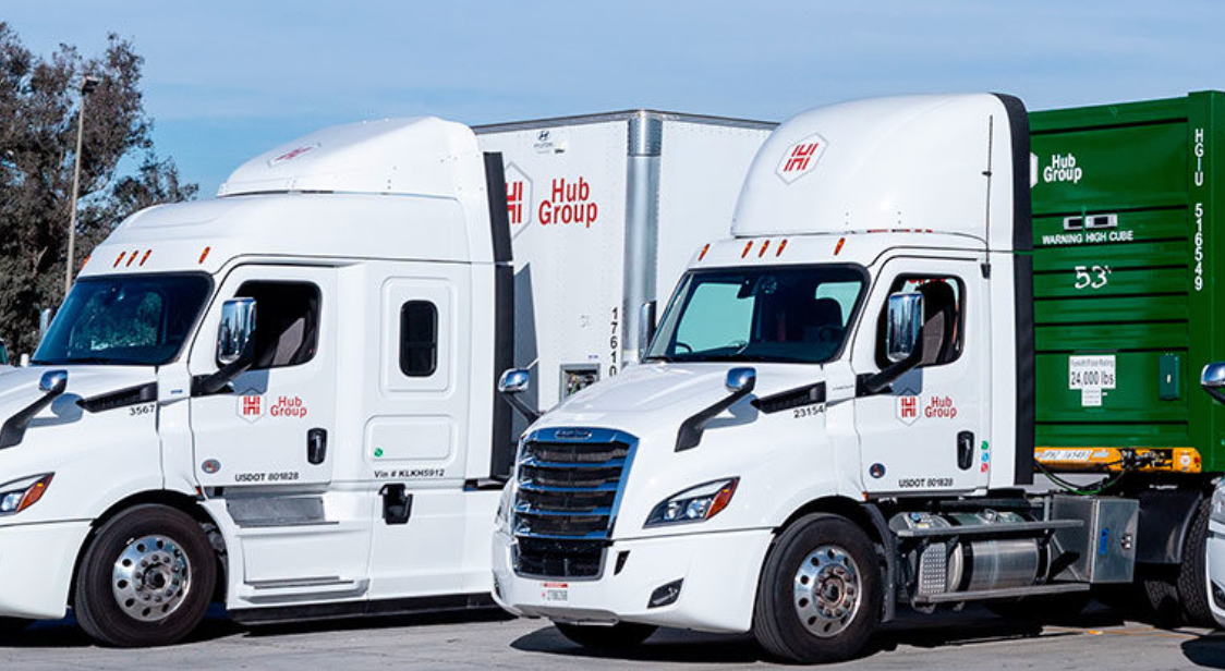 Hub Group trucks
