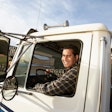 Hispanic truck driver