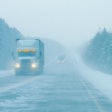truck in snowy conditions