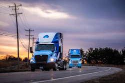 ClearFlame trucks on the road