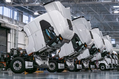 Nikola assembly line