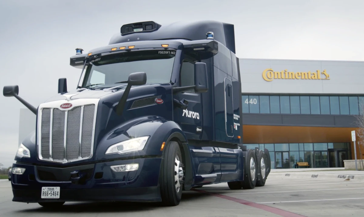 Continental, Aurora finalize design of scalable autonomous trucking system - Vimarsana News