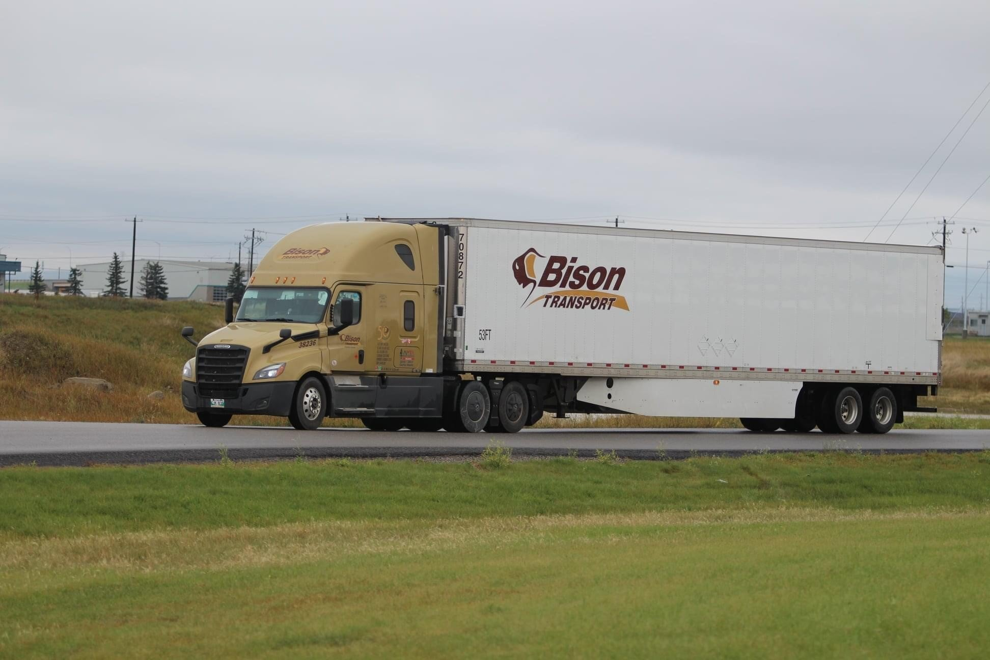Bison Transport truck