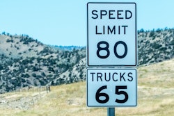 split speed limit sign