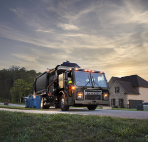 Mack LR Electric tractor