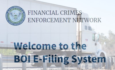 Financial Crimes Enforcement Network's new filing requirement for some owner-ops, small fleets