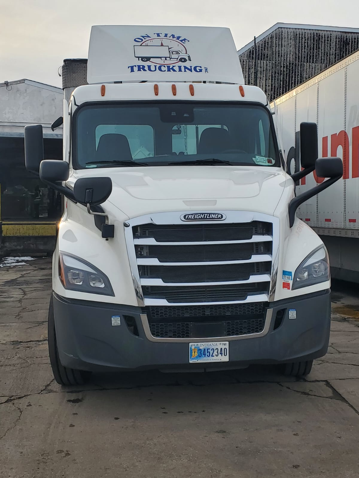 On Time Trucking truck