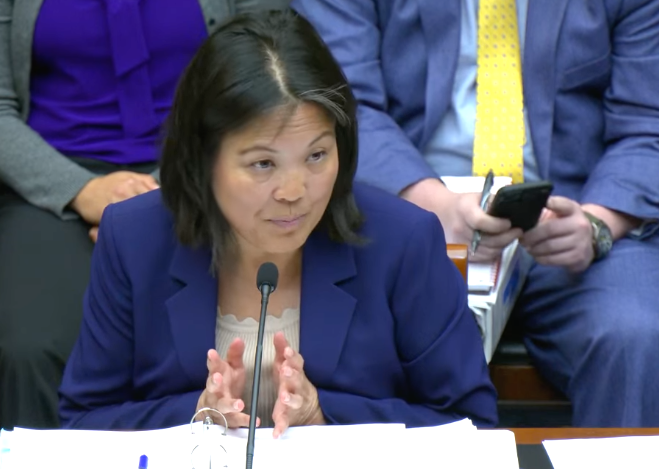 Julie Su at Senate hearing