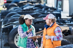 woman truck driver